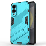 Til Samsung Galaxy S25 Edge cover PC + TPU Stødsikkert telefoncover med støttefod