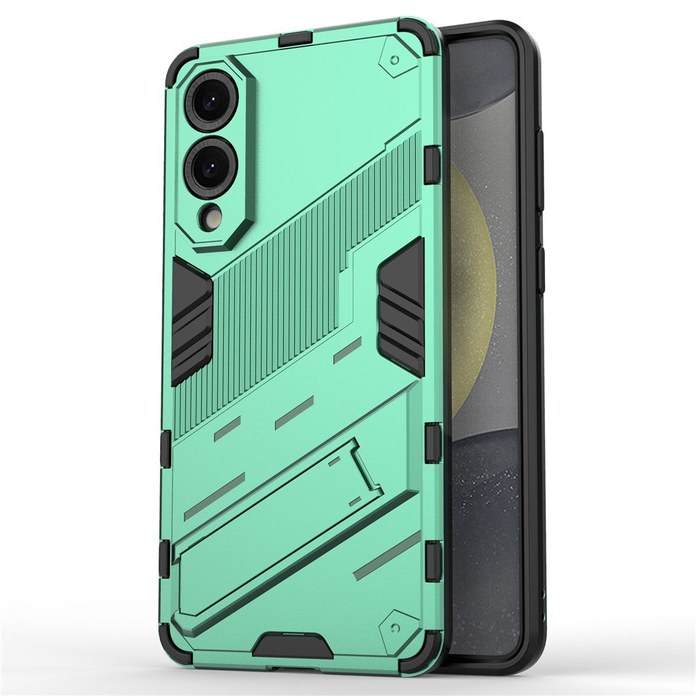 Til Samsung Galaxy S25 Edge cover PC + TPU Stødsikkert telefoncover med støttefod