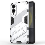 Til Samsung Galaxy S25 Edge cover PC + TPU Stødsikkert telefoncover med støttefod