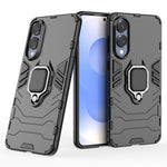 Til Samsung Galaxy S25 Edge cover PC + TPU beskyttende telefoncover med ringholder