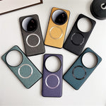 For Xiaomi 15 Ultra Magnetic Case Drop-Proof TPU + Cloth Back Phone Cover