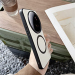 For Xiaomi 15 Ultra Magnetic Case Anti-Drop PU Leather + TPU Cover