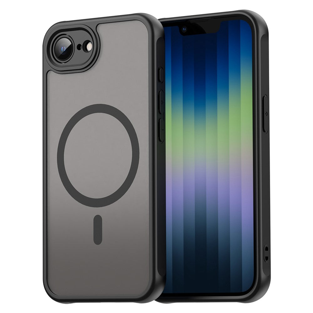 For iPhone 17e / 16e Case Magnetic Anti Drop PC + TPU Phone Cover Compatible with Magsafe