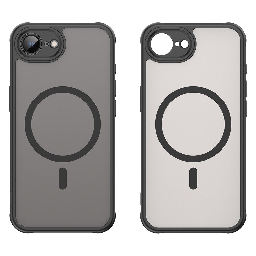 For iPhone 17e / 16e Case Magnetic Anti Drop PC + TPU Phone Cover Compatible with Magsafe