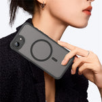 For iPhone 17e / 16e Case Magnetic Anti Drop PC + TPU Phone Cover Compatible with Magsafe