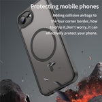 For iPhone 17e / 16e Case Magnetic Anti Drop PC + TPU Phone Cover Compatible with Magsafe