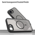 For iPhone 17e / 16e Case Magnetic Anti Drop PC + TPU Phone Cover Compatible with Magsafe