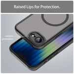 For iPhone 17e / 16e Case Magnetic Anti Drop PC + TPU Phone Cover Compatible with Magsafe