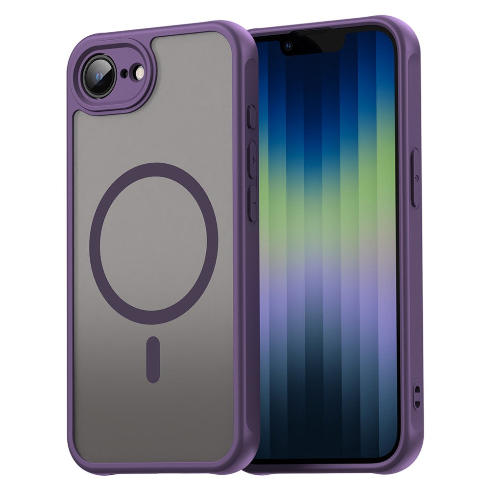 For iPhone 17e / 16e Case Magnetic Anti Drop PC + TPU Phone Cover Compatible with Magsafe