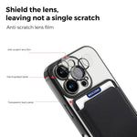 Til iPhone 16 Pro Cover Kompatibelt med MagSafe TPU + PC Mobilcover med Kortlomme