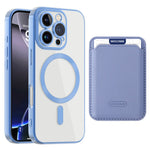 Til iPhone 16 Pro Cover Kompatibelt med MagSafe TPU + PC Mobilcover med Kortlomme