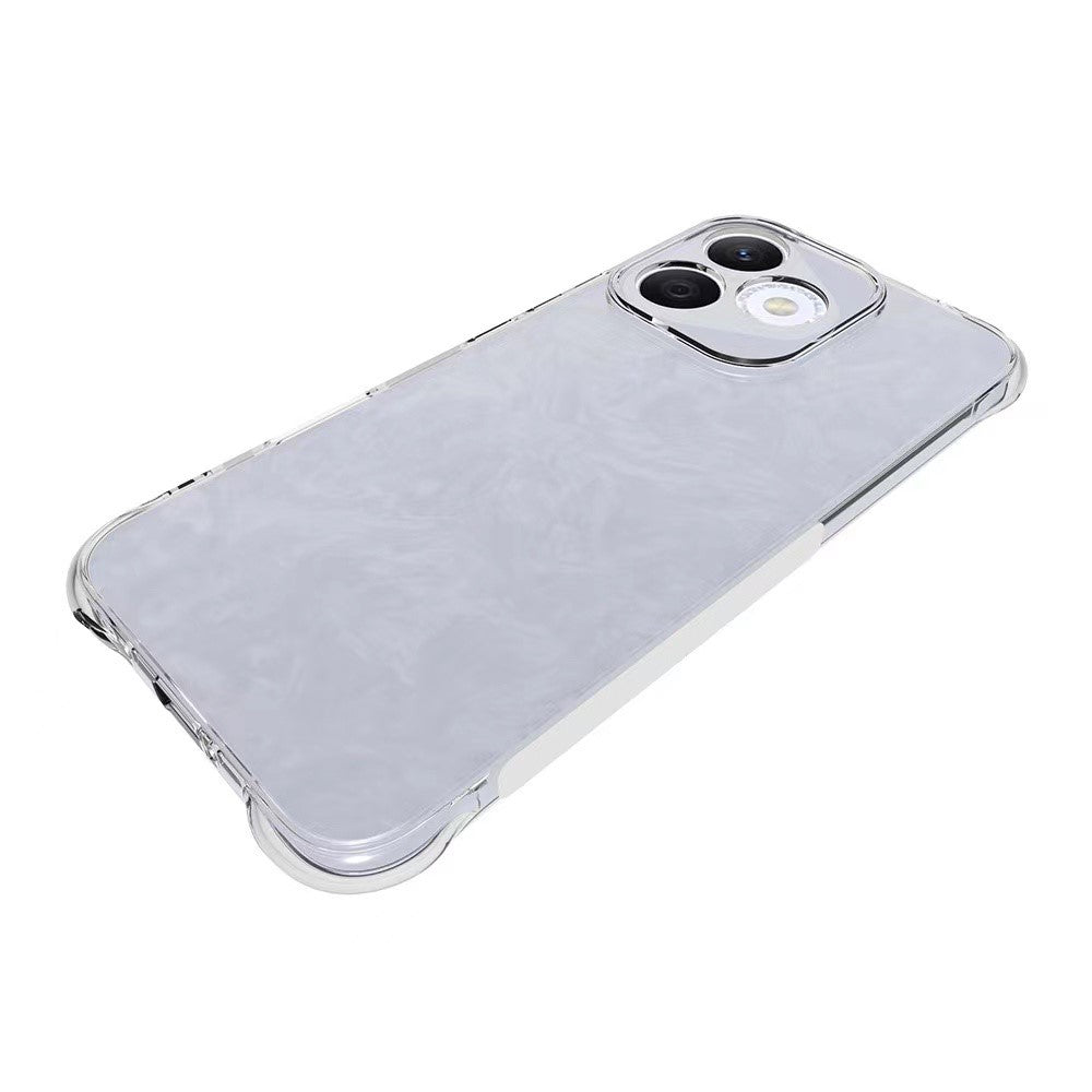 WANLONFENG WL Series for Honor 400 Lite 5G Case 2.0mm TPU Phone Cover with Tempered Glass Film