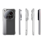 WANLONFENG WL-serien för Xiaomi 15 Ultra-skal, 2,0 mm TPU-mobilskydd med härdat glasfilm
