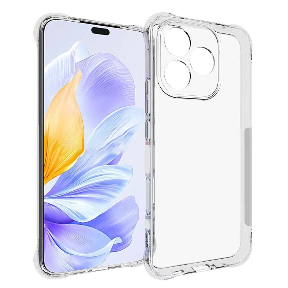 WANLONFENG WL2 Series for Honor 400 Lite 5G Case 2.0mm TPU Phone Cover with 2Pcs Tempered Glass Films