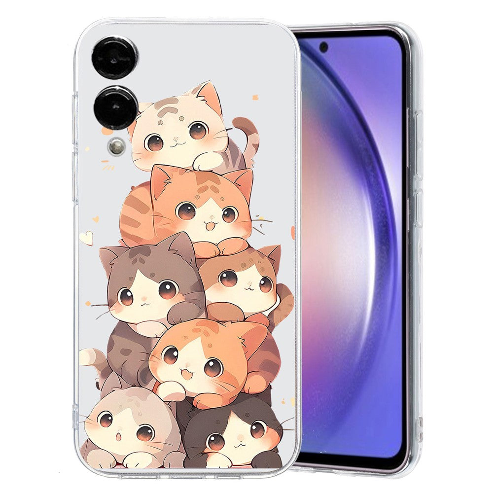 For Samsung Galaxy S25 Edge Case Soft TPU Phone Back Cover Pattern Printing