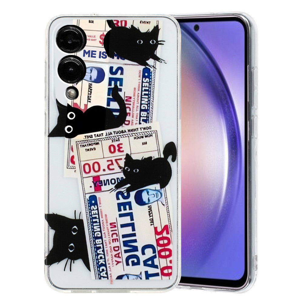 For Samsung Galaxy S25 Edge Case Soft TPU Phone Back Cover Pattern Printing