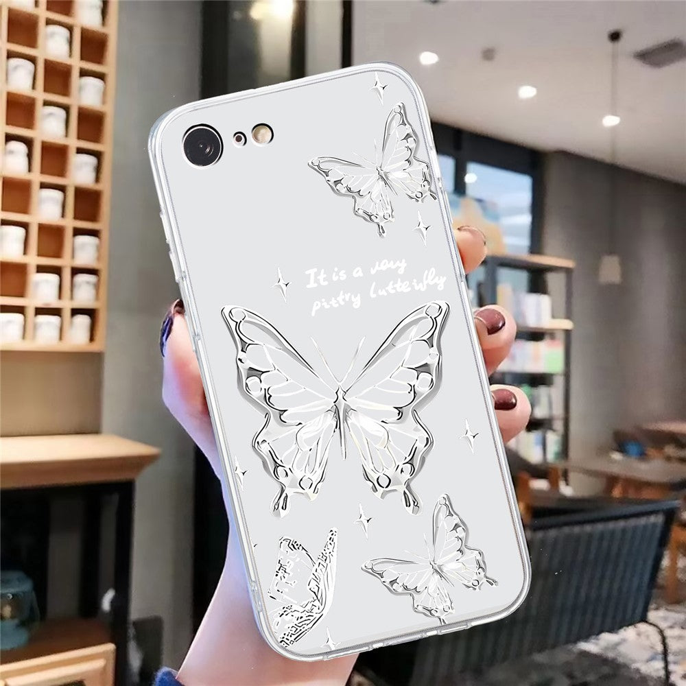 For iPhone 17th / 16th Case Soft TPU Phone Back Cover Pattern Printing