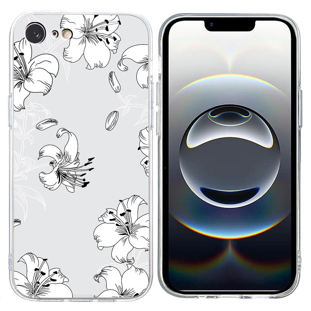 For iPhone 17th / 16th Case Soft TPU Phone Back Cover Pattern Printing