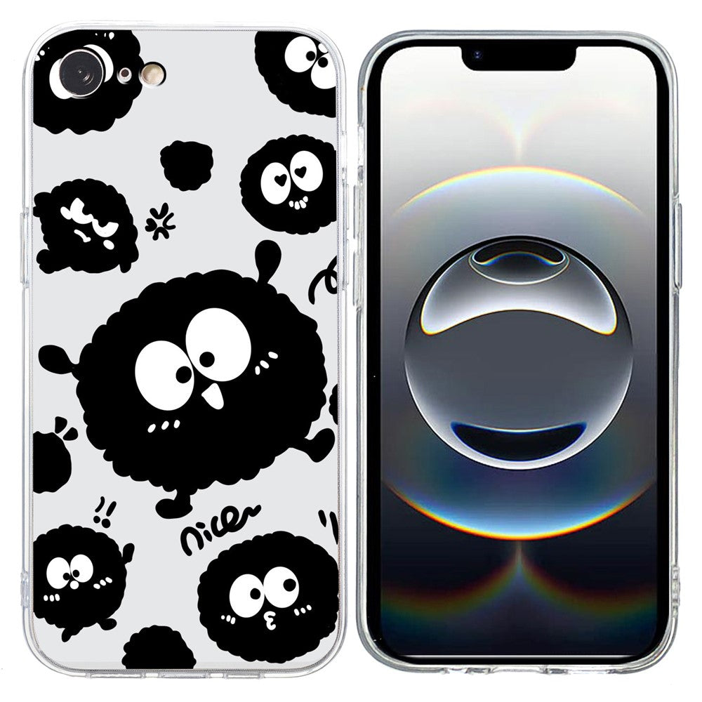 For iPhone 17th / 16th Case Soft TPU Phone Back Cover Pattern Printing