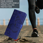 Xiaomi 15 Ultra Plånboksfodral Läderfodral med Blommigt Fjärilstryck och Stativ