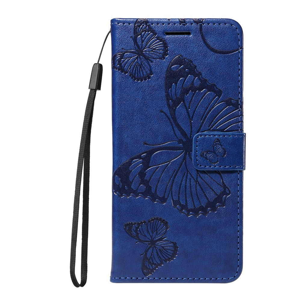 Xiaomi 15 Ultra Plånboksfodral Läderfodral med Blommigt Fjärilstryck och Stativ
