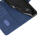 For Xiaomi 15 Ultra Wallet Case Leather Phone Cover Stand with Curved Line Design