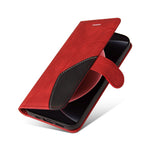 For Xiaomi 15 Ultra Leather Phone Case Stand Wallet with Bi-colour Splicing Design