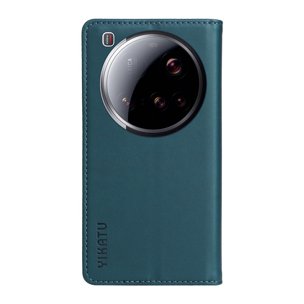 YIKATU For Xiaomi 15 Ultra Phone Cases  Magnetic Closure PU Leather Mobile Cover