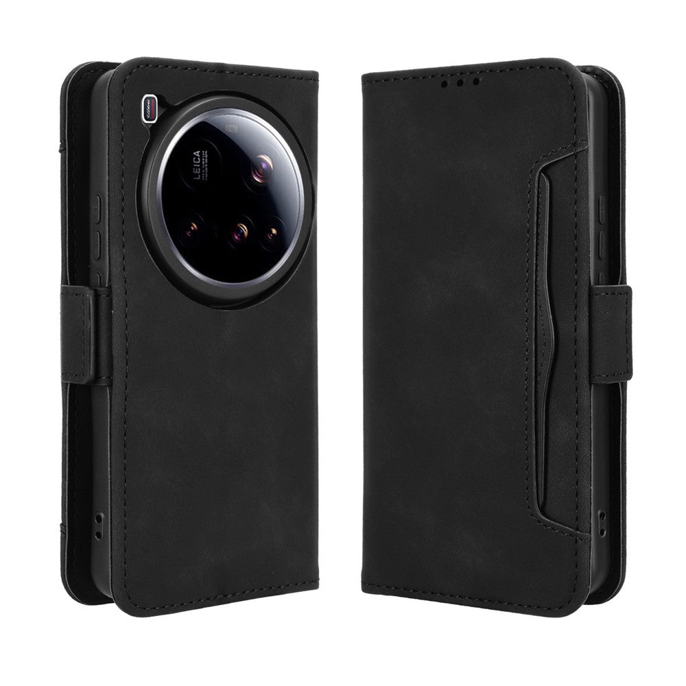 For Xiaomi 15 Ultra Leather Case Phone Wallet Cover with Multiple Card Slots