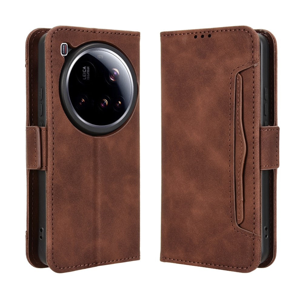 For Xiaomi 15 Ultra Leather Case Phone Wallet Cover with Multiple Card Slots