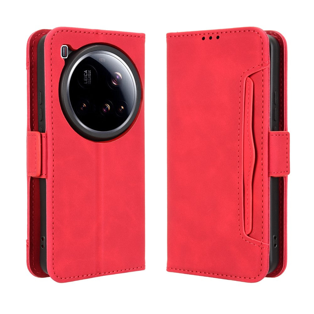 For Xiaomi 15 Ultra Leather Case Phone Wallet Cover with Multiple Card Slots
