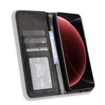For Xiaomi 15 Ultra Retro PU Leather Case Phone Wallet Stand Cover
