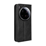 For Xiaomi 15 Ultra Retro PU Leather Case Phone Wallet Stand Cover