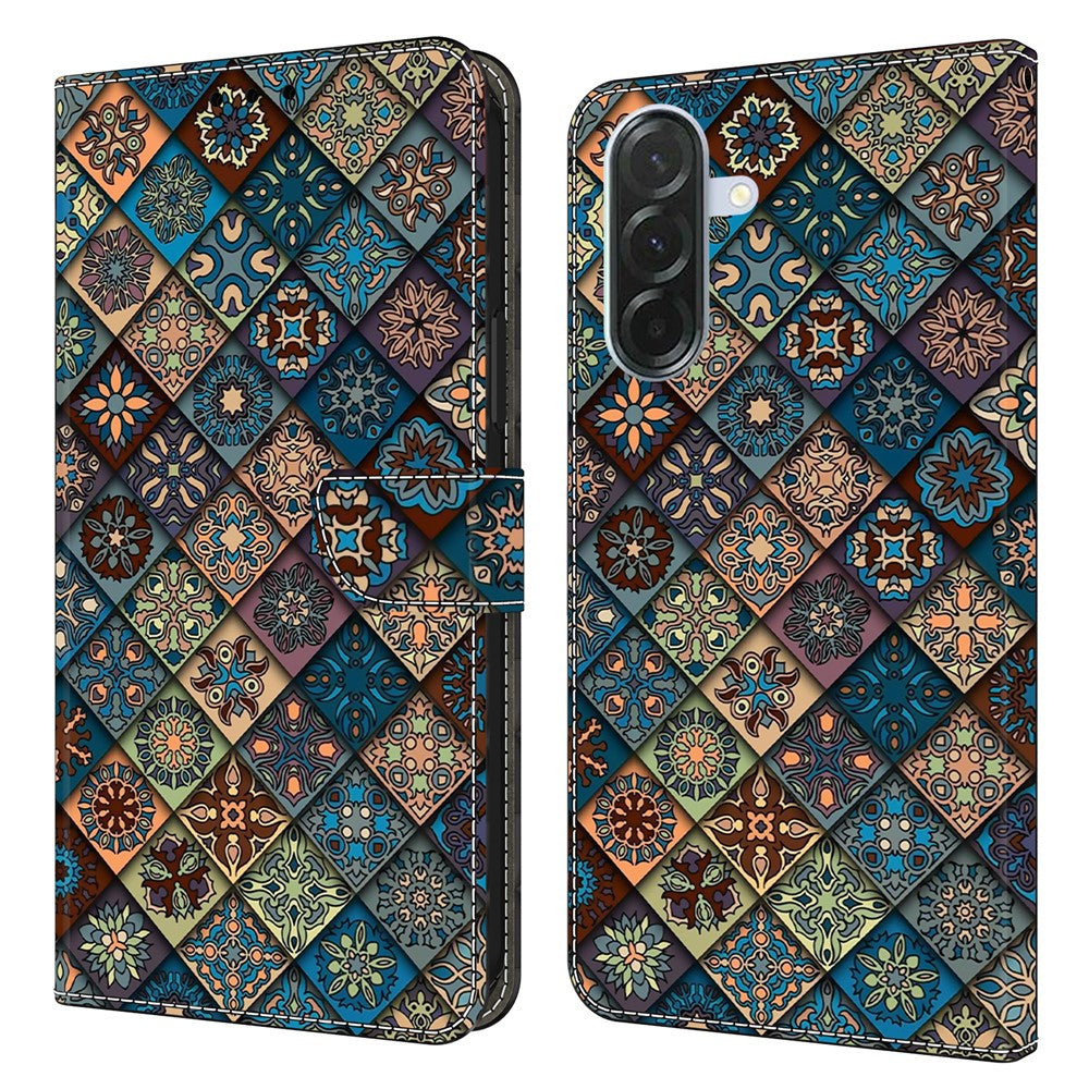 For Samsung Galaxy A16 5G / A16 4G Wallet Case Pattern Printing Stand Leather Flip Phone Cover