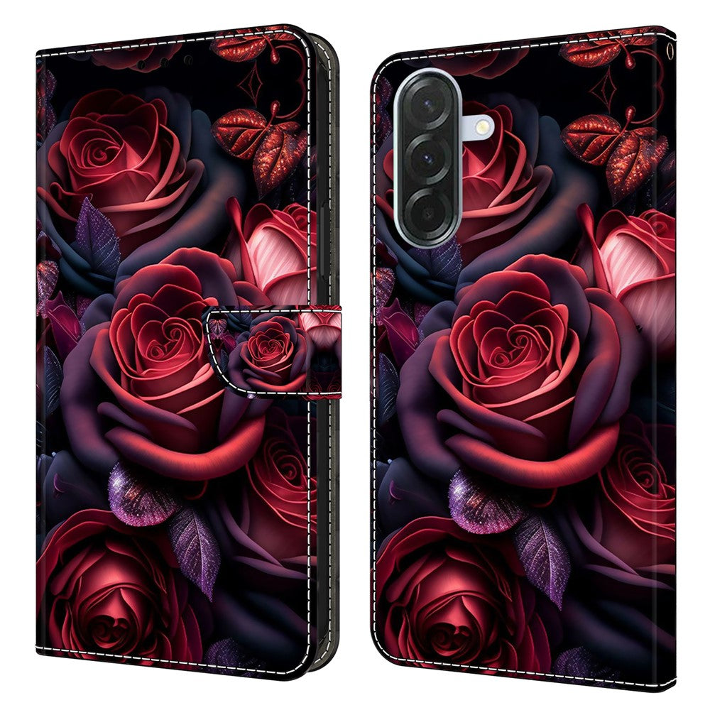 For Samsung Galaxy A16 5G / A16 4G Wallet Case Pattern Printing Stand Leather Flip Phone Cover