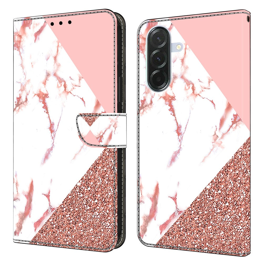 For Samsung Galaxy A16 5G / A16 4G Wallet Case Pattern Printing Stand Leather Flip Phone Cover