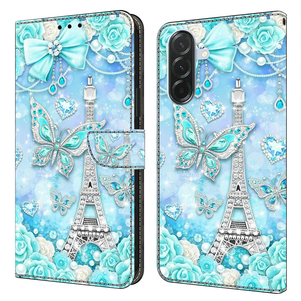 For Samsung Galaxy A16 5G / A16 4G Wallet Case Pattern Printing Stand Leather Flip Phone Cover