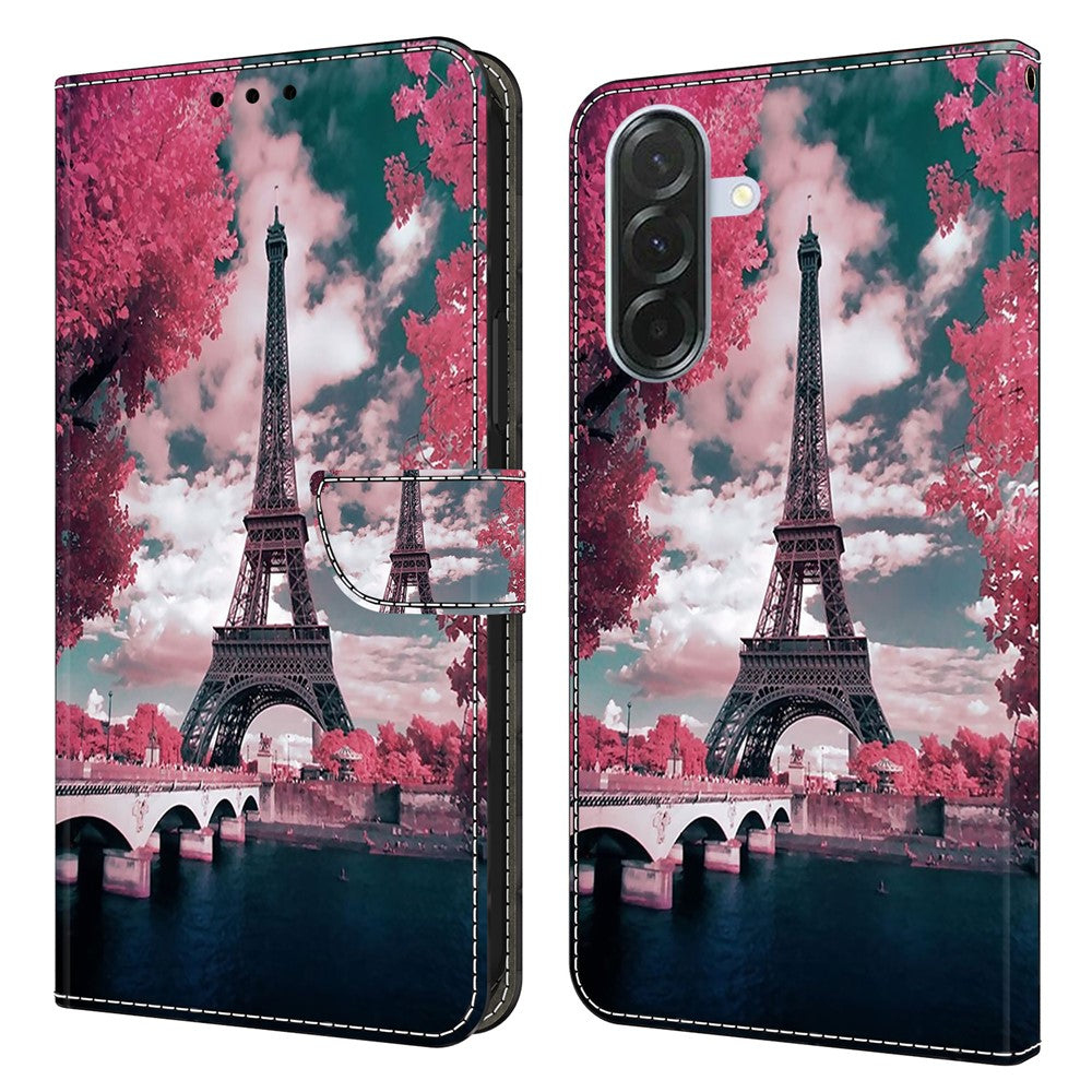 For Samsung Galaxy A16 5G / A16 4G Wallet Case Pattern Printing Stand Leather Flip Phone Cover