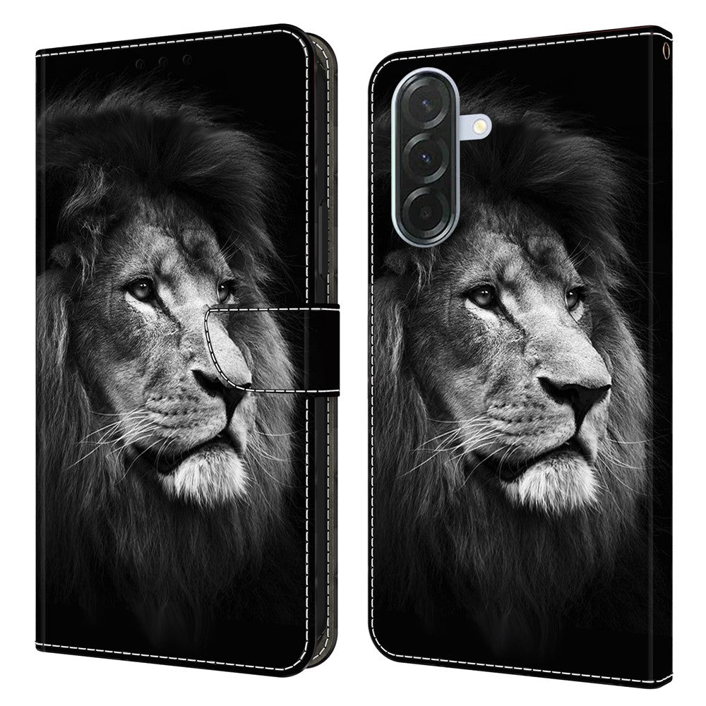 For Samsung Galaxy A16 5G / A16 4G Wallet Case Pattern Printing Stand Leather Flip Phone Cover