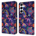 Til Samsung Galaxy A56 5G Pung Etui Mønsterprint Stativ Læder Flip Telefon Cover