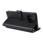 Til Asus ROG Phone 9 5G / Phone 9 Pro 5G Pung Etui med Skulder / Håndledsrem Læder Telefoncover Stativ