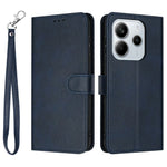 For Xiaomi Redmi Note 14 4G (164.84mm) Case Flip Stand PU Leather Wallet Phone Cover Calf Texture