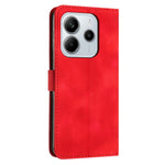 For Xiaomi Redmi Note 14 4G (164.84mm) Case Handbag Imprinted Triangle Leather Phone Cover
