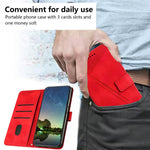 For Xiaomi Redmi Note 14 4G (164.84mm) Case Handbag Imprinted Triangle Leather Phone Cover