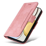 BETOPNICE 001 For Honor X9 4G / X9 5G / X30 5G / Magic4 Lite 5G / Magic4 Lite 4G Imprinted Stitching Line PU Leather Stand Wallet Case Shockproof Cover with Strap