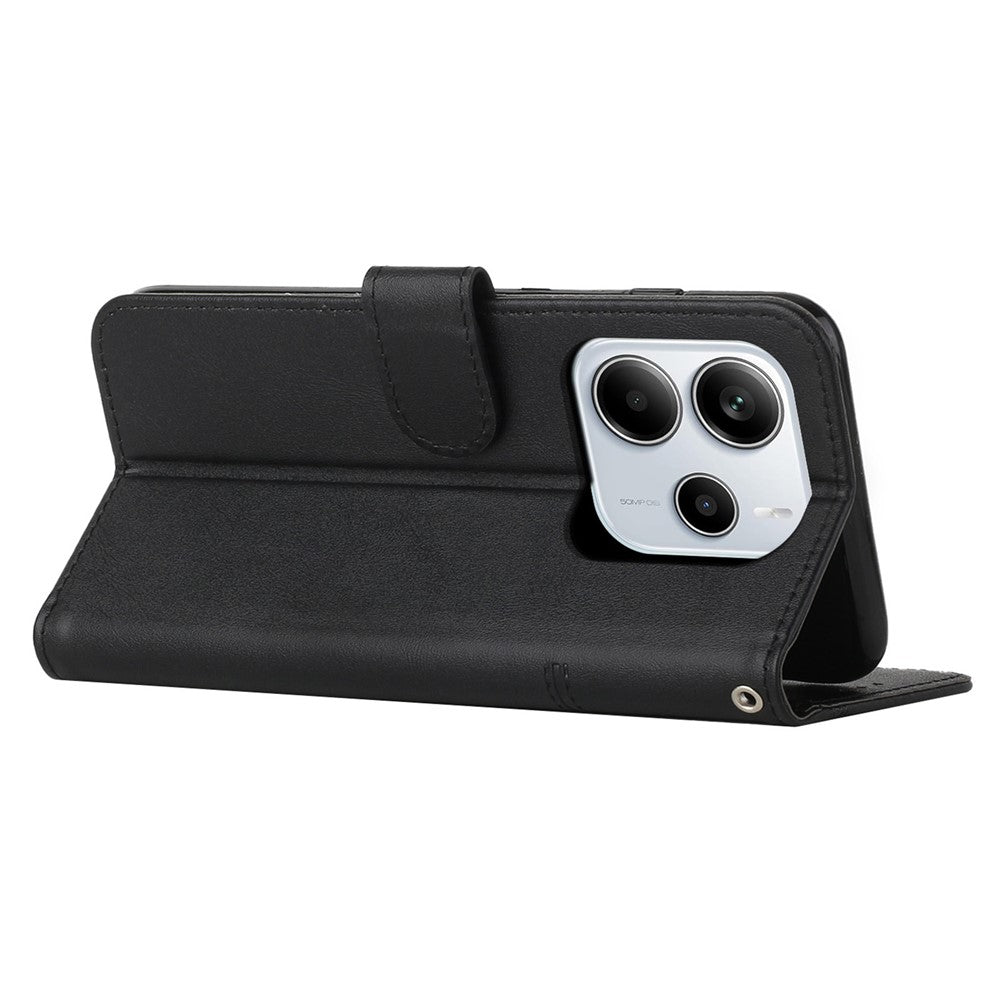 For Xiaomi Redmi Note 14 4G (164.84mm) Case Leather Stand Protective Phone Cover