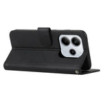 For Xiaomi Redmi Note 14 4G (164.84mm) Case Leather Stand Protective Phone Cover