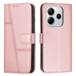 For Xiaomi Redmi Note 14 4G (164.84mm) Case Leather Stand Protective Phone Cover