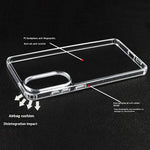 Samsung Galaxy S25 Edge-skal 1,5 mm anti-fingeravtryck PC + TPU genomskinligt stötsäkert mobilskal
