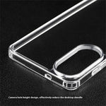 Samsung Galaxy S25 Edge-skal 1,5 mm anti-fingeravtryck PC + TPU genomskinligt stötsäkert mobilskal